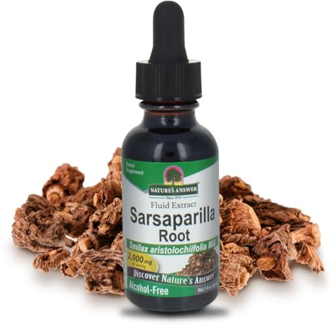 Nature's Answer Alcohol-Free Sarsaparilla Root, 1-Fluid Ounce