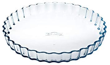 Ô cuisine - Molde Tarta, Rizado, Blanco, 27 cm