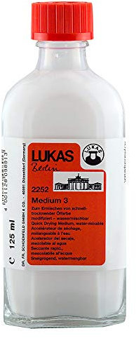 Lukas BERLIN Medium 3, wasser, Trocknungsbeschleunig. 125 ml, 125 ml