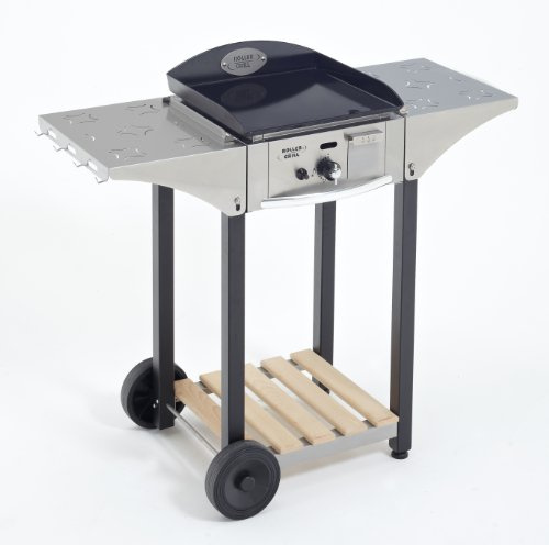 Roller Gril R.CHPS400 Anrichtetisch für Grill 400 Edelstahl/Holz