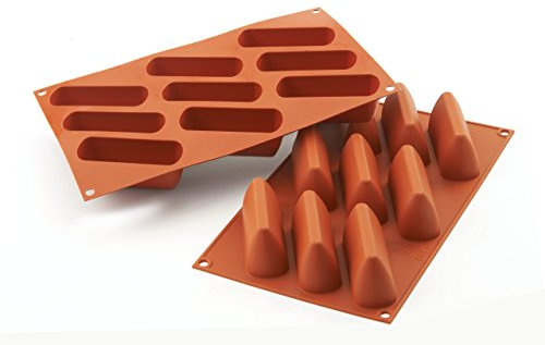 silikomart Sf126-Stampo, Silicone, Rosso