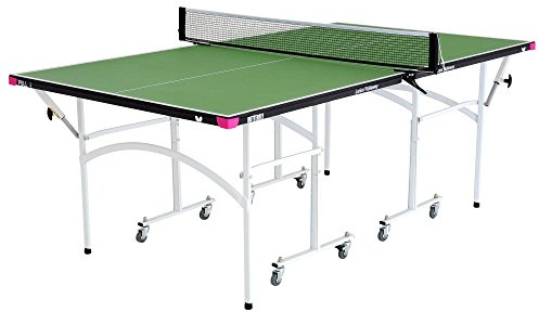 Butterfly Unisex Adult Rollaway Table Tennis Table - Green, One Size