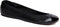 Cocorose Foldable Shoes - Harrow Ladies Leather Ballet Pumps - Black - Size 6