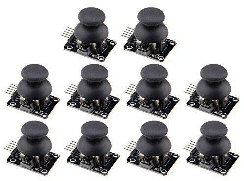 WMYCONGCONG 10 unidades de juego Joystick Breakout módulo controlador de juego para Arduino PS2