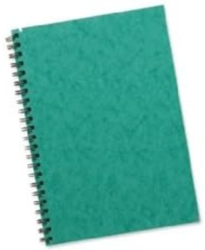 Luxpad A4+ Twin Wire Hardback Notebook with 200 Feint Ruled Pages and Durable Pressboard Covers. [Pack of 6]