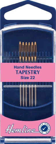 Hemline Premium Hand Needles Tapestry Size 22 H283G.22