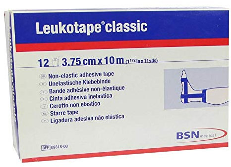 LEUKOTAPE Classic 3,75 cmx10 m blau 12 St