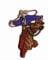 Cowboy Rodeo Roper with Lasso Embroidered Iron on Patch
