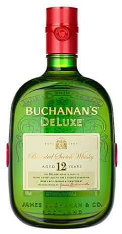 Buchanan's Deluxe Whisky Escocés Blendedn 12 años, 1000 ml