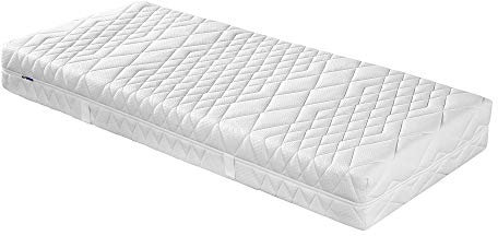 MALIE Elysee H2, 7-Zonen-ComfortFlex-Schaummatratze mit Gel-Schaum, 90X200