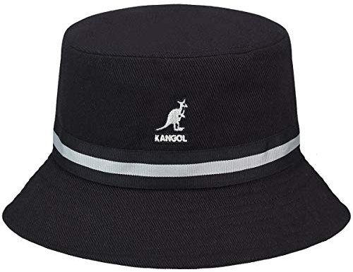 Kangol Damen Stripe Lahinch Fischerhut, Schwarz-Schwarz, M