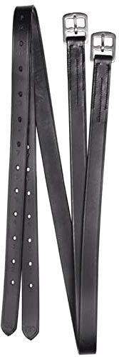 WALDHAUSEN Waldhausen Steigbügelriemen, X-Line, 150 cm, schwarz