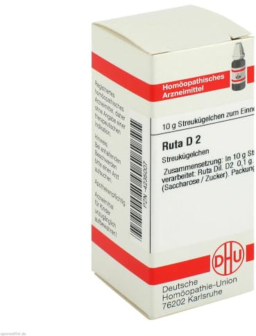 DHU Ruta D2 Streukügelchen, 10 g Globuli
