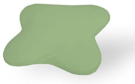Dukal | Ersatzbezug für Ombracio/All Around Schlafkissen von Tempur | aus hochwertigem DOPPEL-Jersey | 100% Baumwolle | Farbe: lindgrün