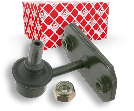 febi bilstein 26736 Verbindungsstange mit Sicherungsmutter, 1 Stück | Kompatibel mit: TOYOTA LAND CRUISER, LAND CRUISER 80, LAND CRUISER Hardtop
