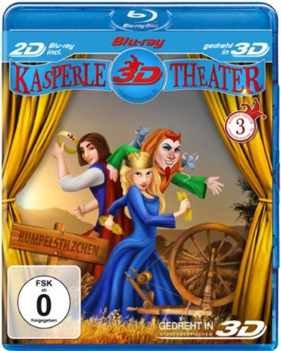 Kasperle Theater 3D - Teil 3: Rumpelstilzchen [3D Blu-ray]