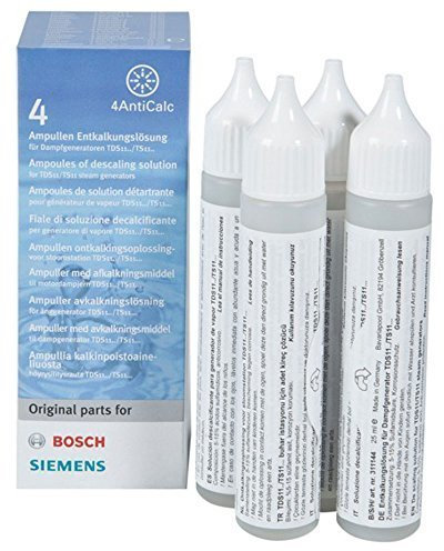 Bosch Iron & Steam Station Anticalc Descaler Bottles TDS11, TS11, TDI90 (Pack of 4)