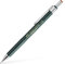 FABER-CASTELL 136300 - Druckbleistift TK-FINE 9713, Minenstärke: 0,35 mm, Schaftfarbe: grün