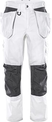 Fristads Handwerker Baumwoll-Hose 258 BM Größe C154 Weiß