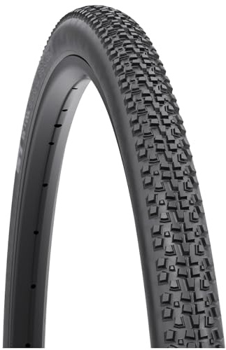 WTB Cross Boss - Neumático para Bicicleta de ciclocross de 700 x 35, TCS sin cámara, Pared Negra, diseño de desprendimiento de Barro, Goma de ADN Doble para una aceleración Suave y Limpieza de