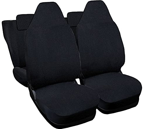 Lupex Shop Citroen C1 einfarbige Sitzbezüge - schwarz Jeans