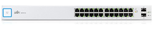 UniFi US-24 Managed network switch Gigabit Ethernet (10/100/1000) 1U Blanco switch