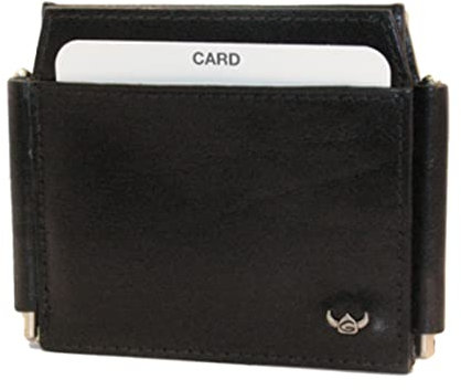 Golden Head Colorado Geldklammer, 11x9 cm, Schwarz