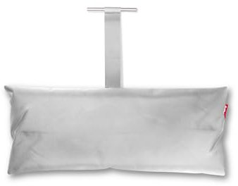 Fatboy® Headdemock Pillow | Hängematten-Kissen | Gemütliches Polyester Hängematten-Kissen | 70 x 30 x 13 cm (lichtgrau)