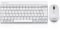 Perixx PERIDUO-712W UK, Wireless Mini Keyboard and Mouse Combo - 2.4 G - White - UK Layout