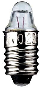 Goobay 9334 Taschenlampen-Spitzlinse, 1, 55 W, Sockel E10, 3, 7 V (DC), 300 mA