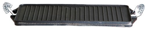 GARCIMA Plancha Hierro Fundido Rectangular 43 / 21x 27 cm.