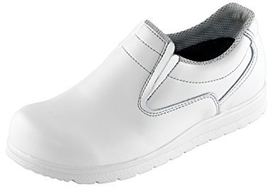 Euro-Dan Soft Slipper, geschlossen, mit Einlegesohle O2 H+R+O+SRC, weiß