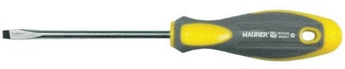 Cacciavite taglio x meccanici punta brunita Maurer 5,5 x 150 acciaio cromo vanadio