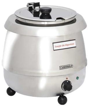 Casselin CMS3 sopera 9 L) Acero Inoxidable