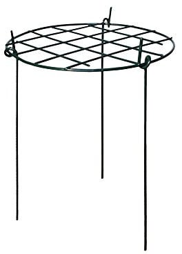 Round Grow Through Plant Supports, 3 Pack Large Garden Plant Supports, Flexible Strong Metal Garden Supports, Detachable Legs, Supports Heavy Climbing Flowers: Dahlia, Peony, Agapanthus. (76cm x 50cm)