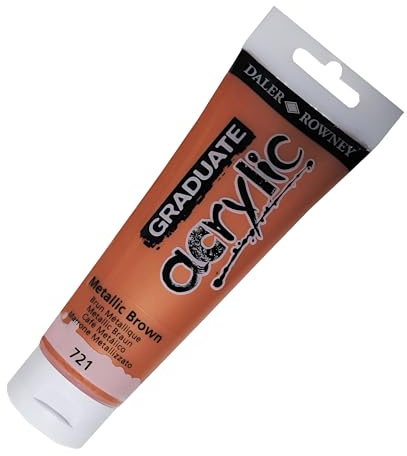 Graduate Acrylfarbe, 120 ml, Metallic-Braun
