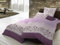 Loft, aubergine - Bettwäsche Dormisette - 135x200+1x80x80 - aubergine