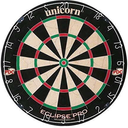 Unicorn Einhorn Eclipse Pro Borsten Dartboard, Schwarz, Einheitsgröße