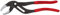 Knipex Pinza per Sifone e Connettore Bonderizzata Nera, Rivestiti in Resina Sintetica Antiscivolo 250 Mm (Confezione Self-Service/Blister) 81 01 250 Sb