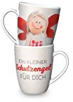 La Vida 1010545810 Becher, Porzellan, bunt, 6 x 4 cm