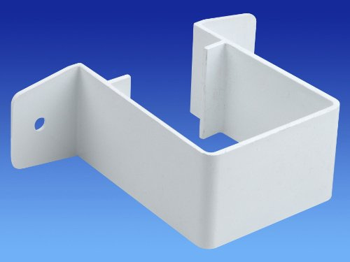 Wavin OSMA Squareline 100mm White Guttering Range (Pipe Bracket Stand Off)