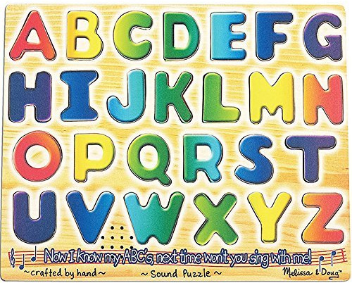 Melissa & Doug Sound Puzzle Alphabet