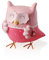 Keramik Spardose in Pink – Eule htak5132