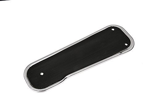 Trittbrett, links mit schwarzem Gummi - für Simson KR51 Schwalbe