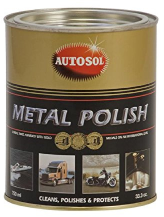 Genuine 1x Autosol Metal Polish 750Ml Tin Cleaning Maintenance - Part Number ...
