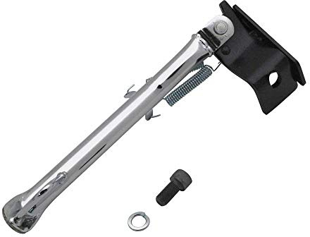 BEQUILLE SCOOT LATERALE ADAPTABLE MBK 50 NITRO-YAMAHA 50 AEROX CHROME -REPLAY-