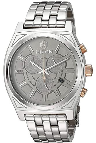 Star Wars Nixon Time Teller A972SW2445 Chrono Steel Grey Man beobachten