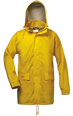 Veste de pluie à capuche Norway PU. - Jaune - Medium