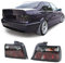 Rückleuchten Schwarz Smoke Klarglas für 3er BMW E36 Limousine 90-99