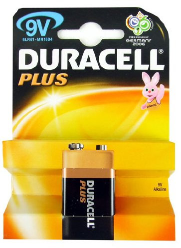 Duracell Battery Plus 5000394038202 Piles électroniques 9 V Duracell